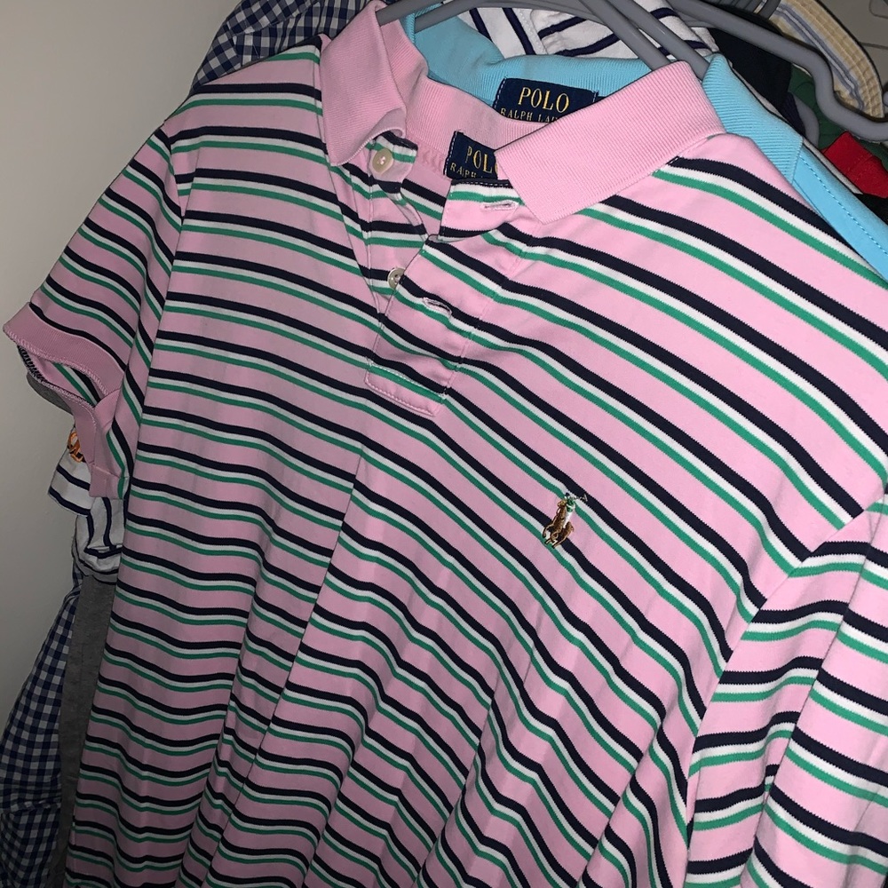 New or gently used Ralph Lauren Polos/Button ups